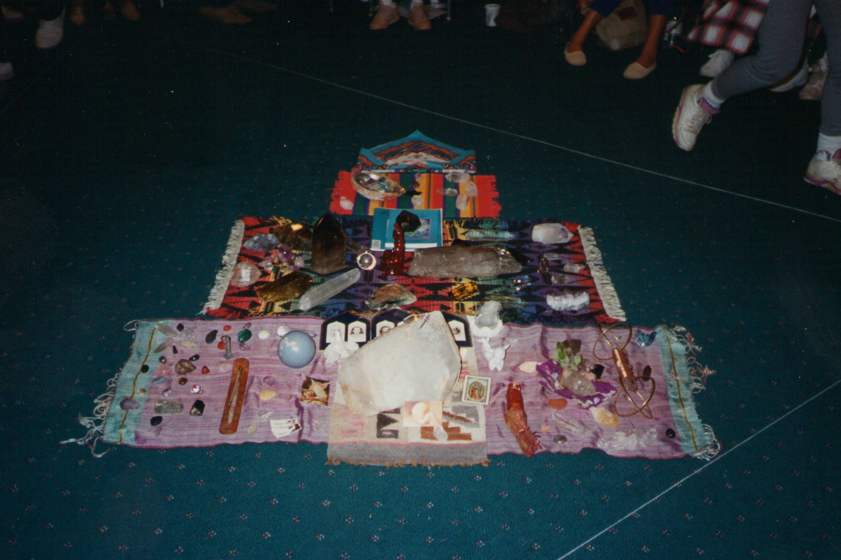 Altars can be temporary or permanent