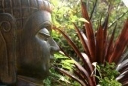 buddha in garden